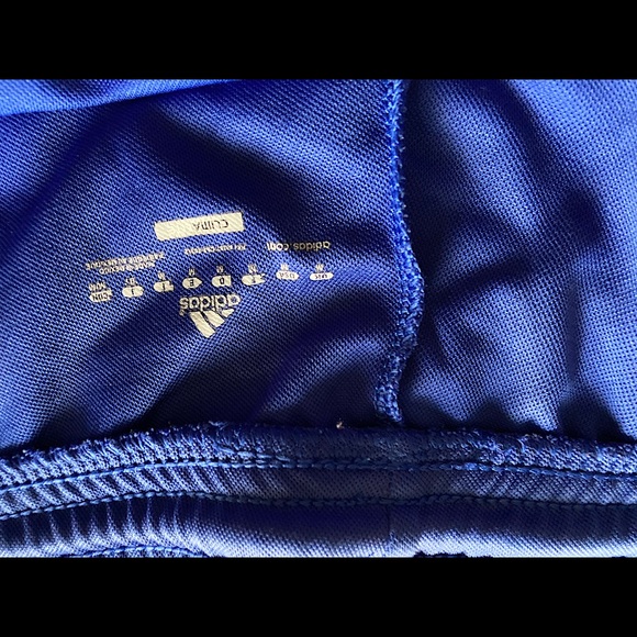 Blue adidas climalite shorts - Picture 5 of 6